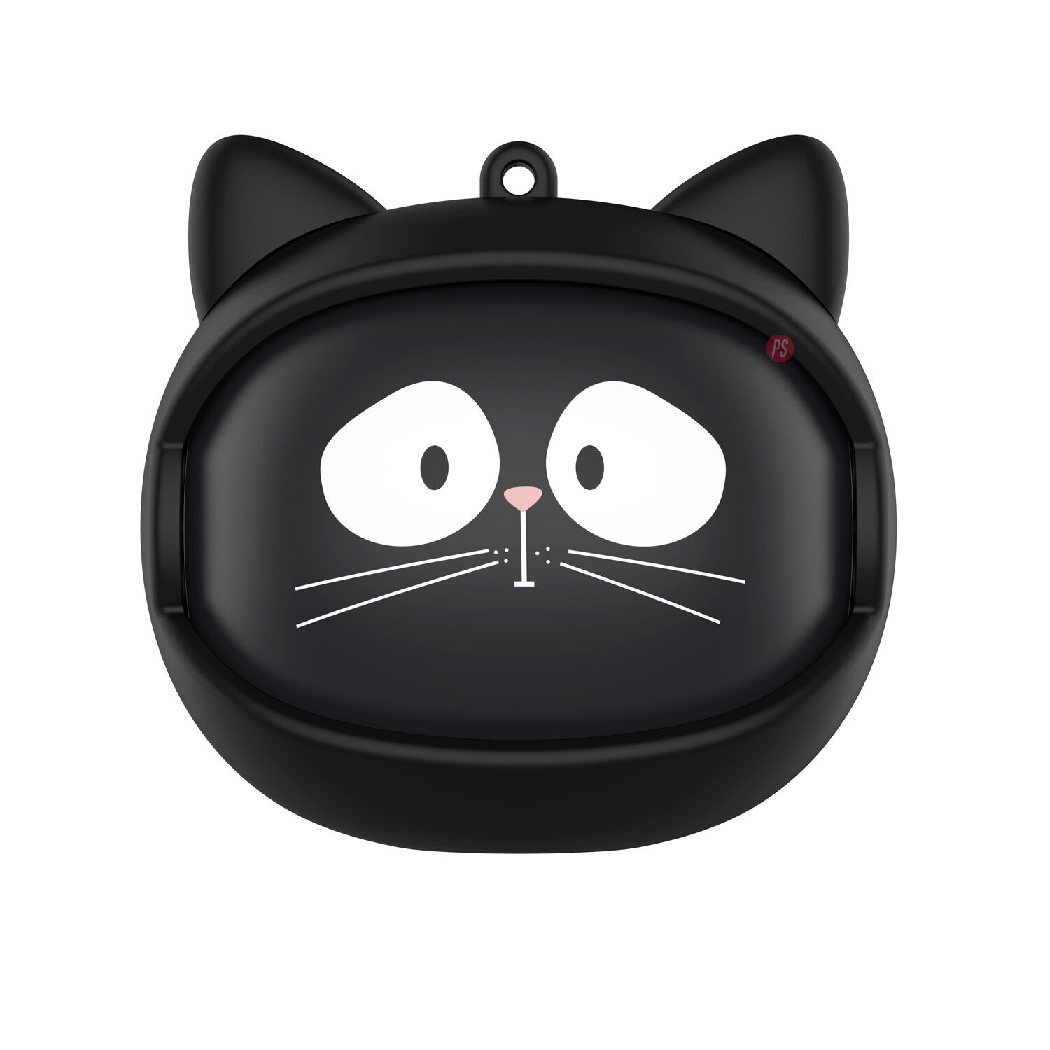 Aud&iacute;fonos Bluetooth Con Caras Seleccionables Gato Negro - Ps image number 2.0