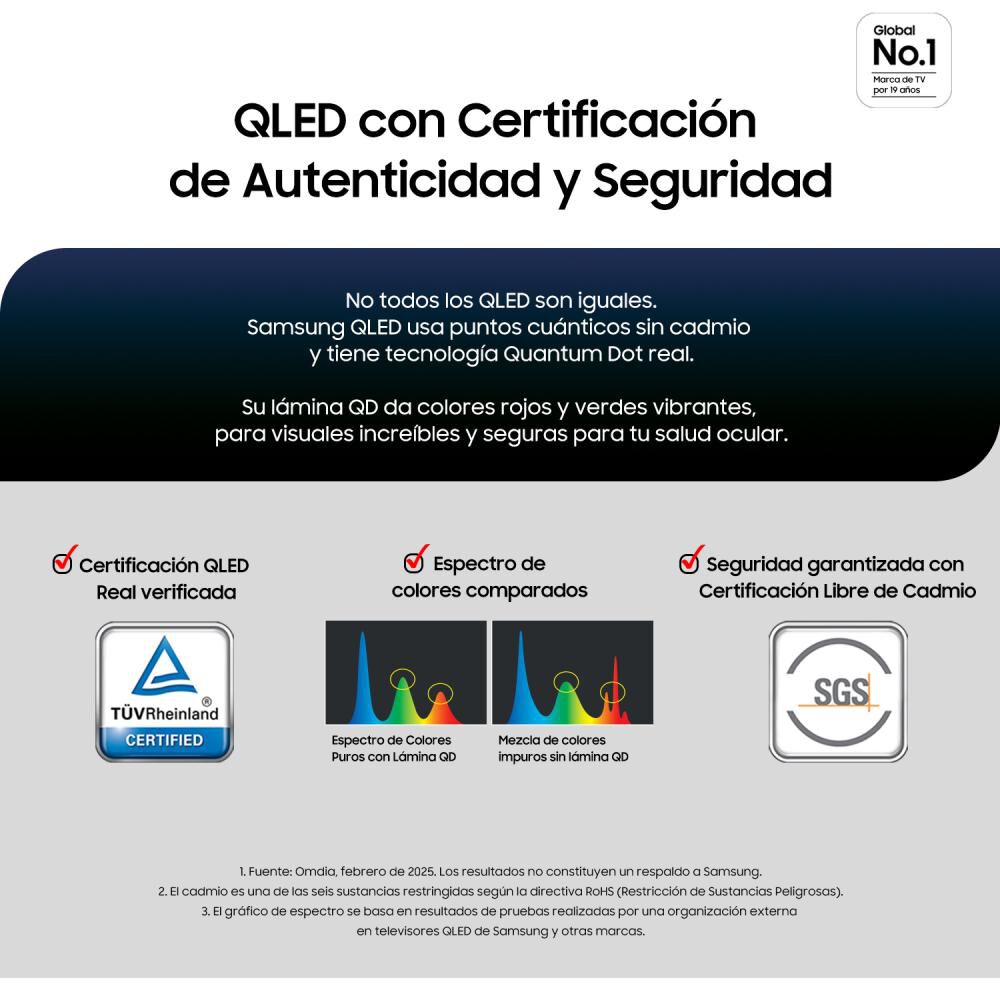 Qled 43" Samsung Q65D / Ultra HD 4K / Smart TV 2024 image number 4.0