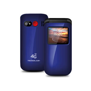 Celular Senior Adulto Mayor 4g Almeja Azul - Ps