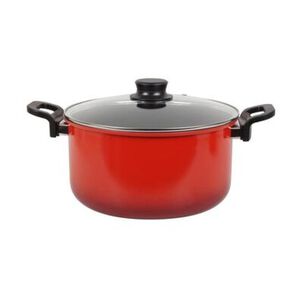 Bater&iacute;a De Cocina Casaideal Rojo / 7 Piezas