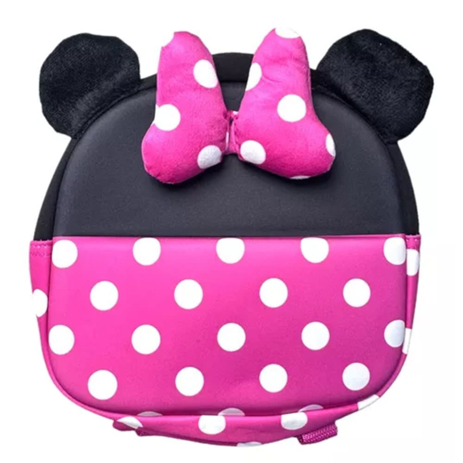 Mochila Infantil Ratona Orejas Lazo Rosa Lunares Ni&ntilde;os image number 0.0