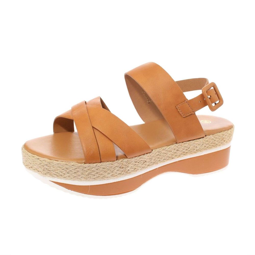 Sandalia Yellow Brown V&iacute;a Franca Art. 52110b31106ybrown image number 0.0