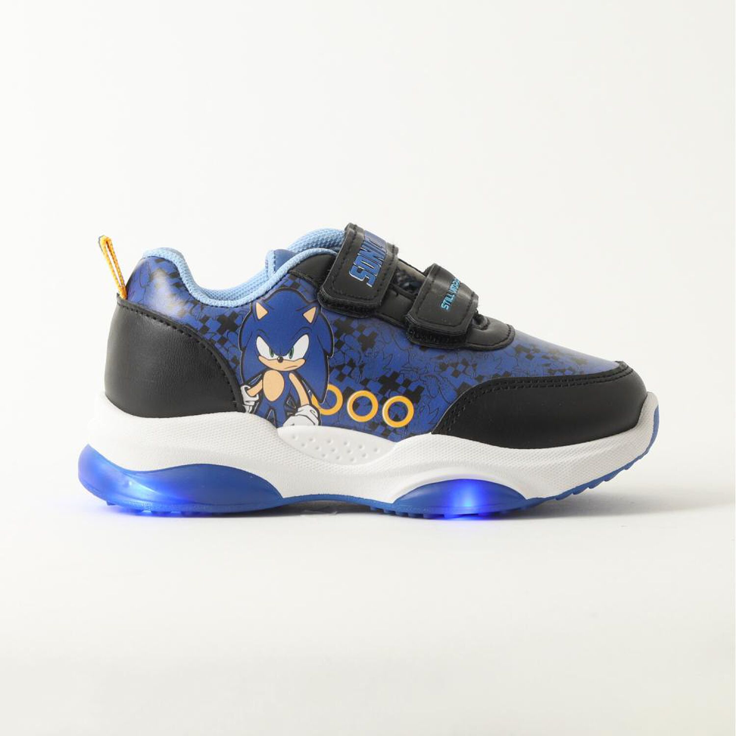 Zapatilla Infantil Con Luces Ni&ntilde;o Sonic Azul image number 0.0