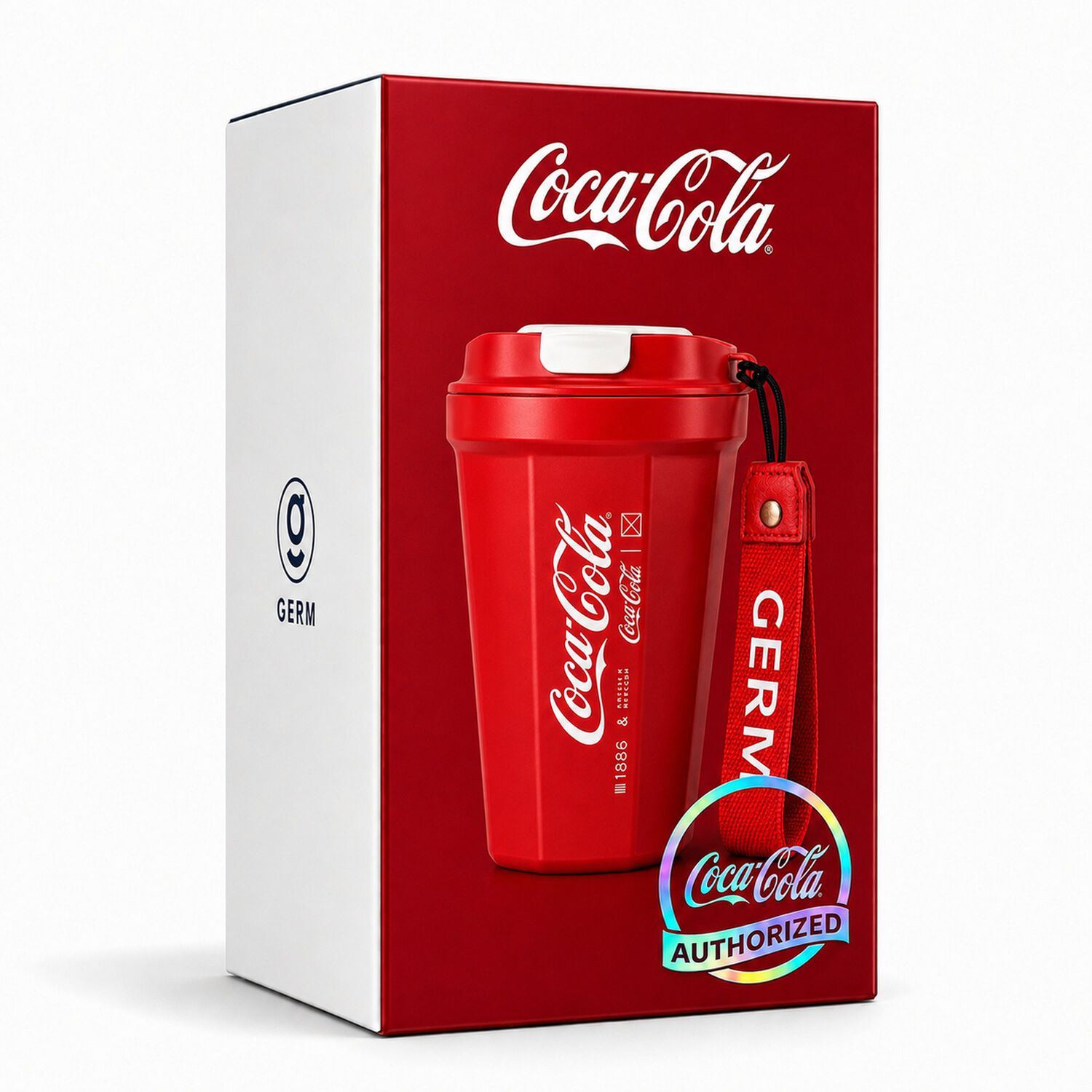 Vaso Termico Mug Germ Coca-cola Acero Inoxidable 390ml Red image number 4.0