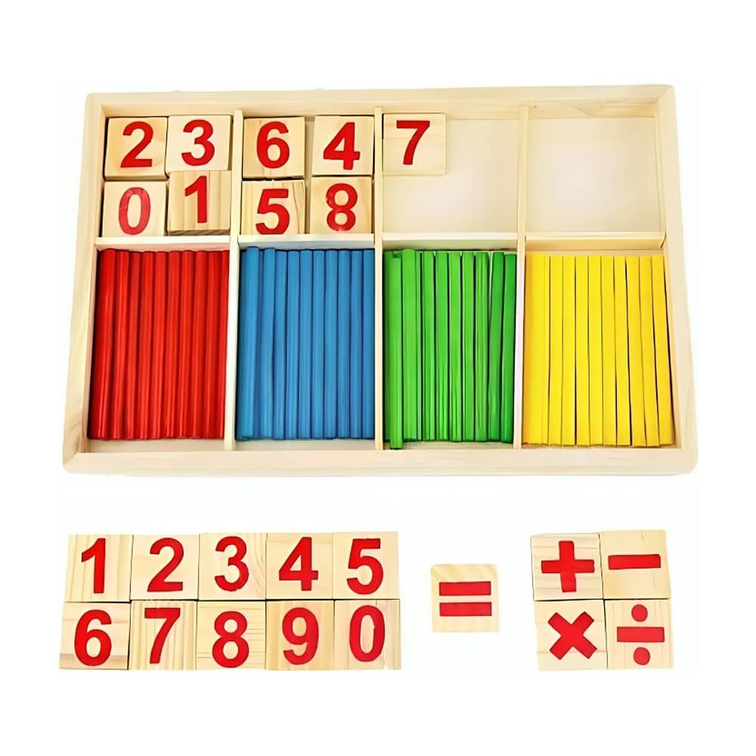 Set Matem&aacute;tico Aprendizaje Montessori image number 1.0