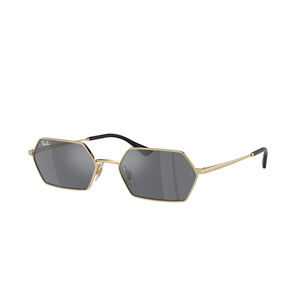 Lentes De Sol Yevi Dorado Bio-based Sustentable Ray-ban