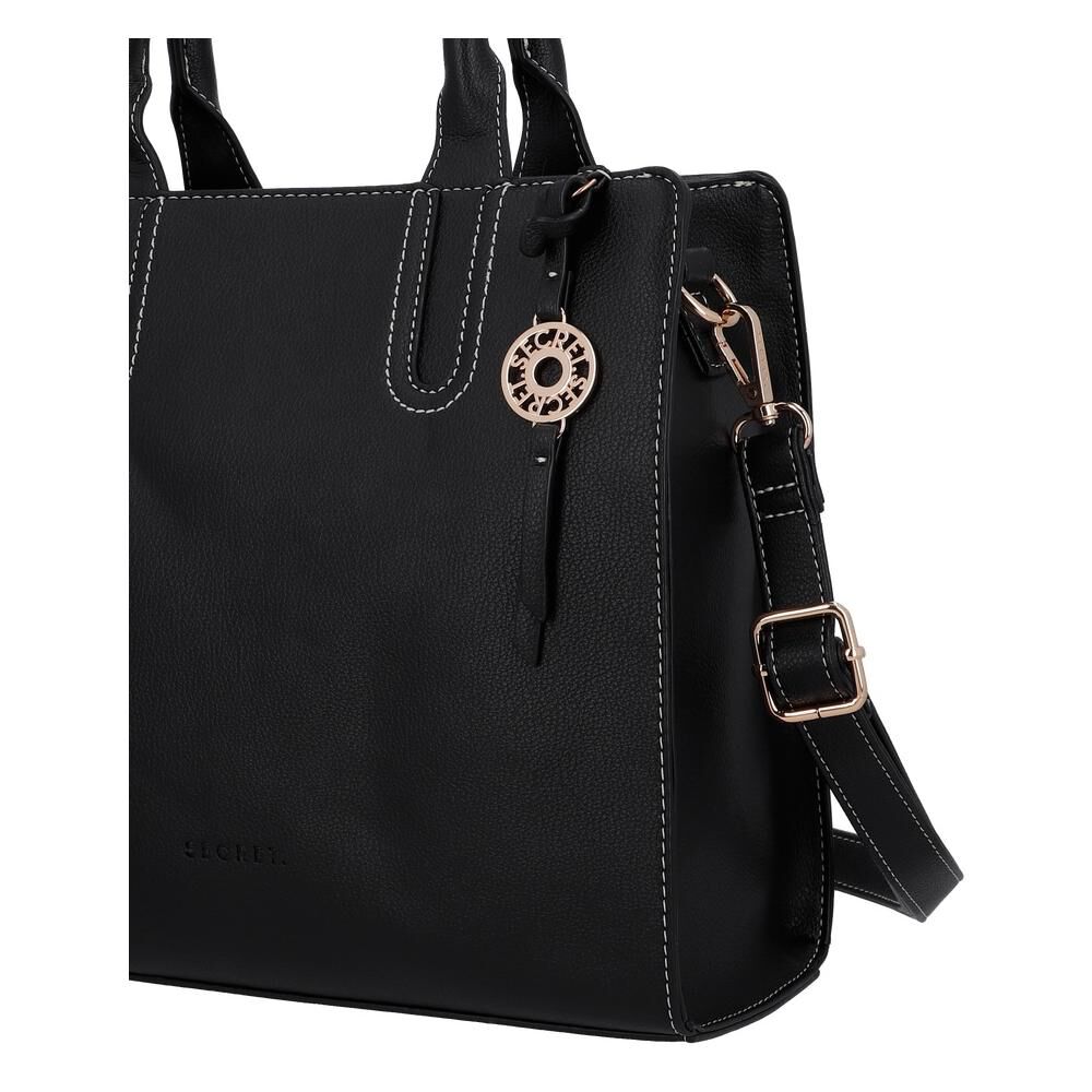 Cartera Tote Secret Noruega St6 M Negro image number 4.0