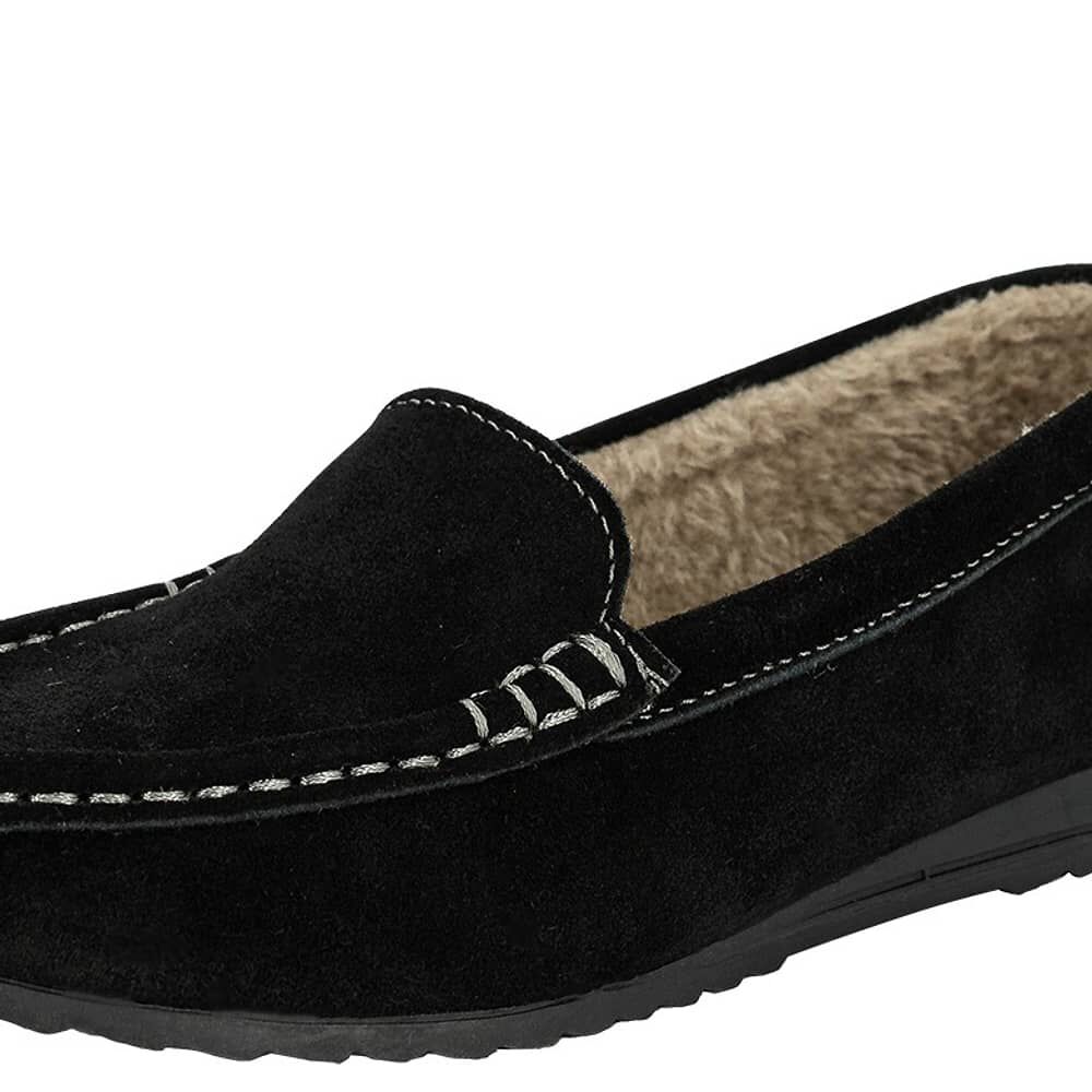 Mocasin De Cuero Con Chiporro Amur Negro Alquimia image number 3.0