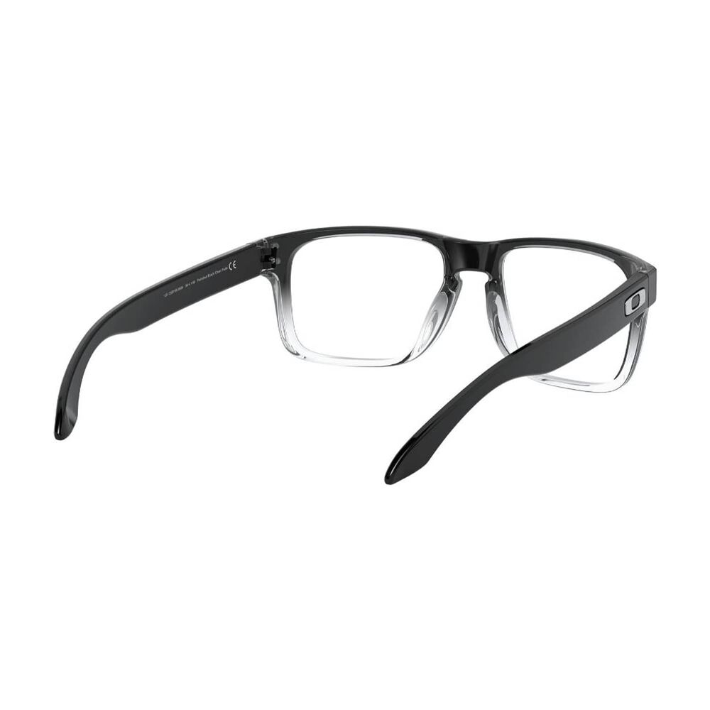 Lentes &Oacute;pticos Holbrook Rx Negro Pulido Transparente Desvanecido Oakley Frame image number 7.0