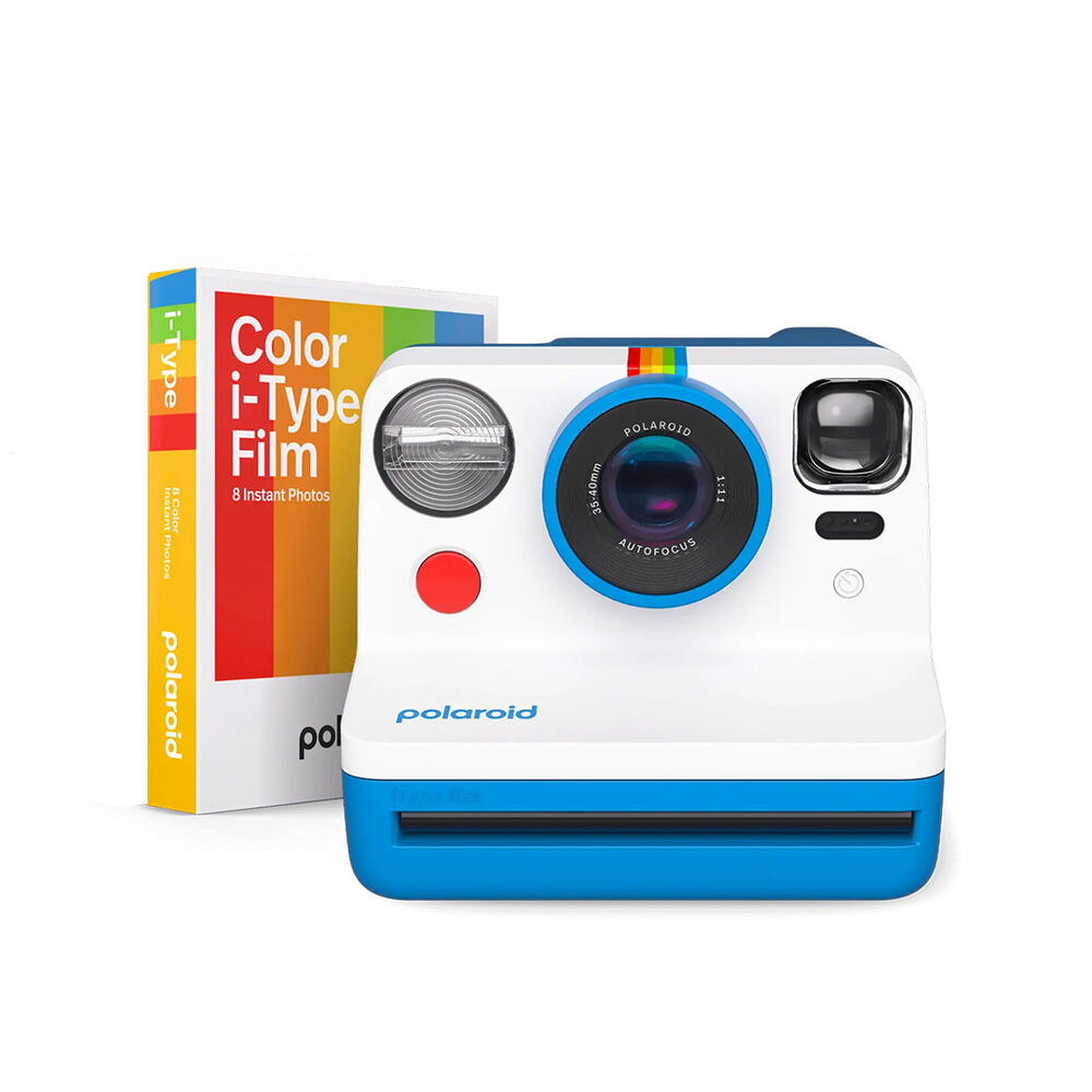 Kit Polaroid Now Blue + Papel Fotográfico image number 0.0