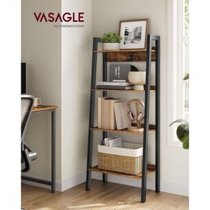 Estanter&iacute;a Escalera Vasagle 4 Repisas Con Armario Industrial