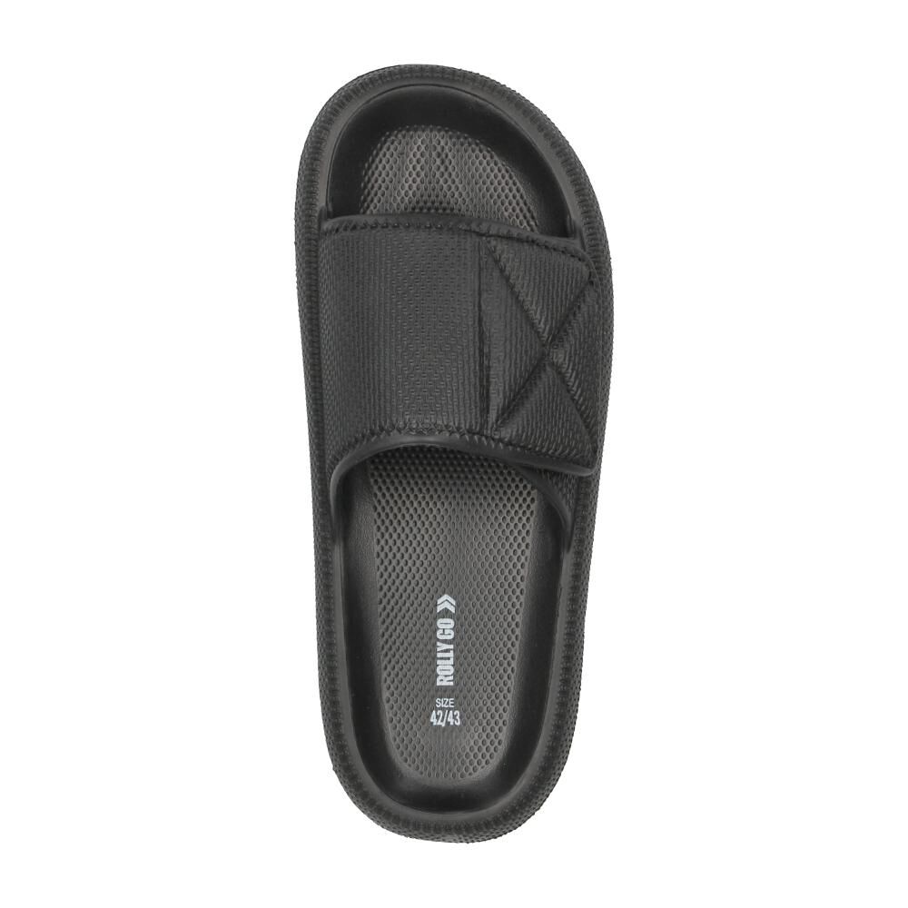 Sandalia Hombre Rolly Go Black image number 4.0