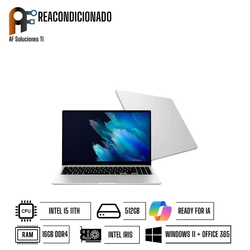 Notebook Samsung Performance Windows 11 - Office365 Reacondicionado image number 2.0