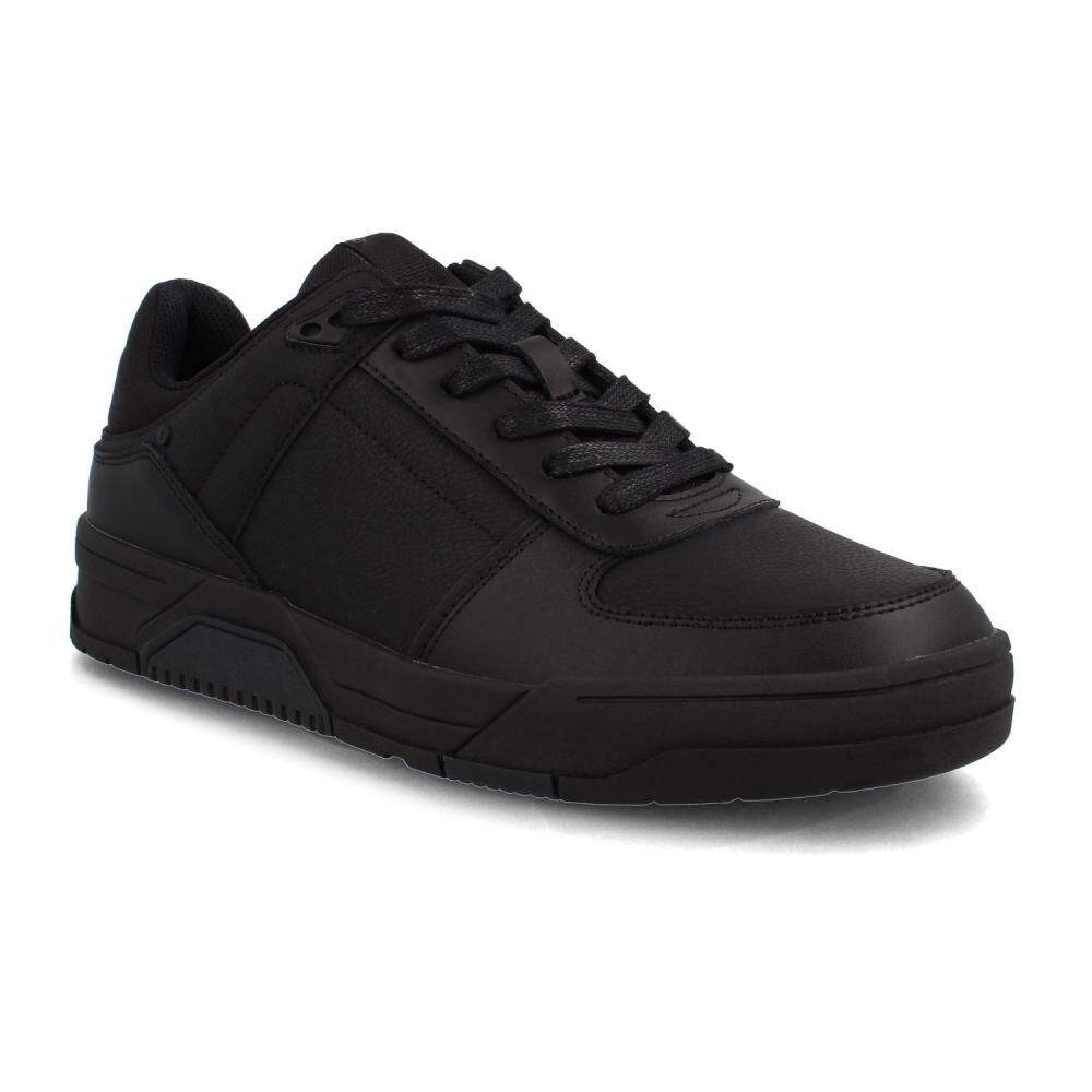 Zapatilla Escolar Hombre Teener Newcourt Negro image number 1.0