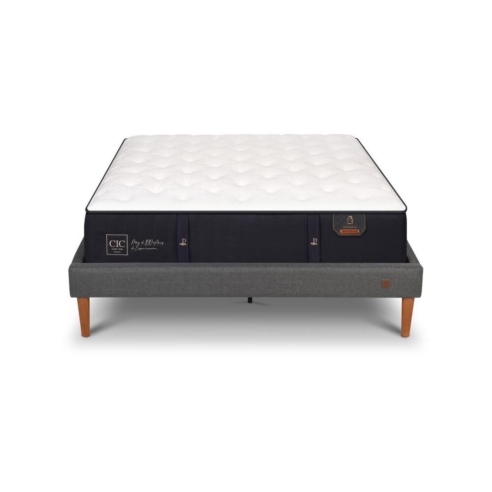 Cama Europea Cic Premium / 2 Plazas / Base Normal image number 0.0