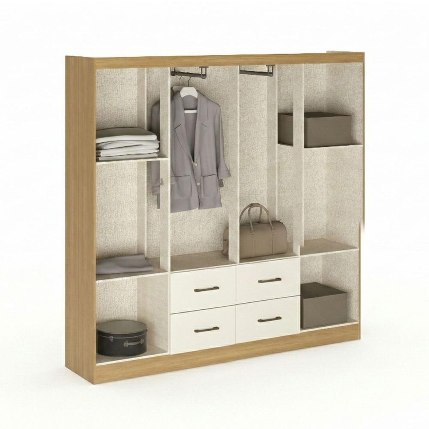 Cl&oacute;set Exit Closet Closet 8p4c / 8 Puertas / 4 Cajones image number 1.0