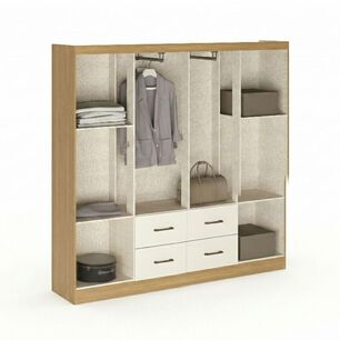 Cl&oacute;set Exit Closet Closet 8p4c / 8 Puertas / 4 Cajones