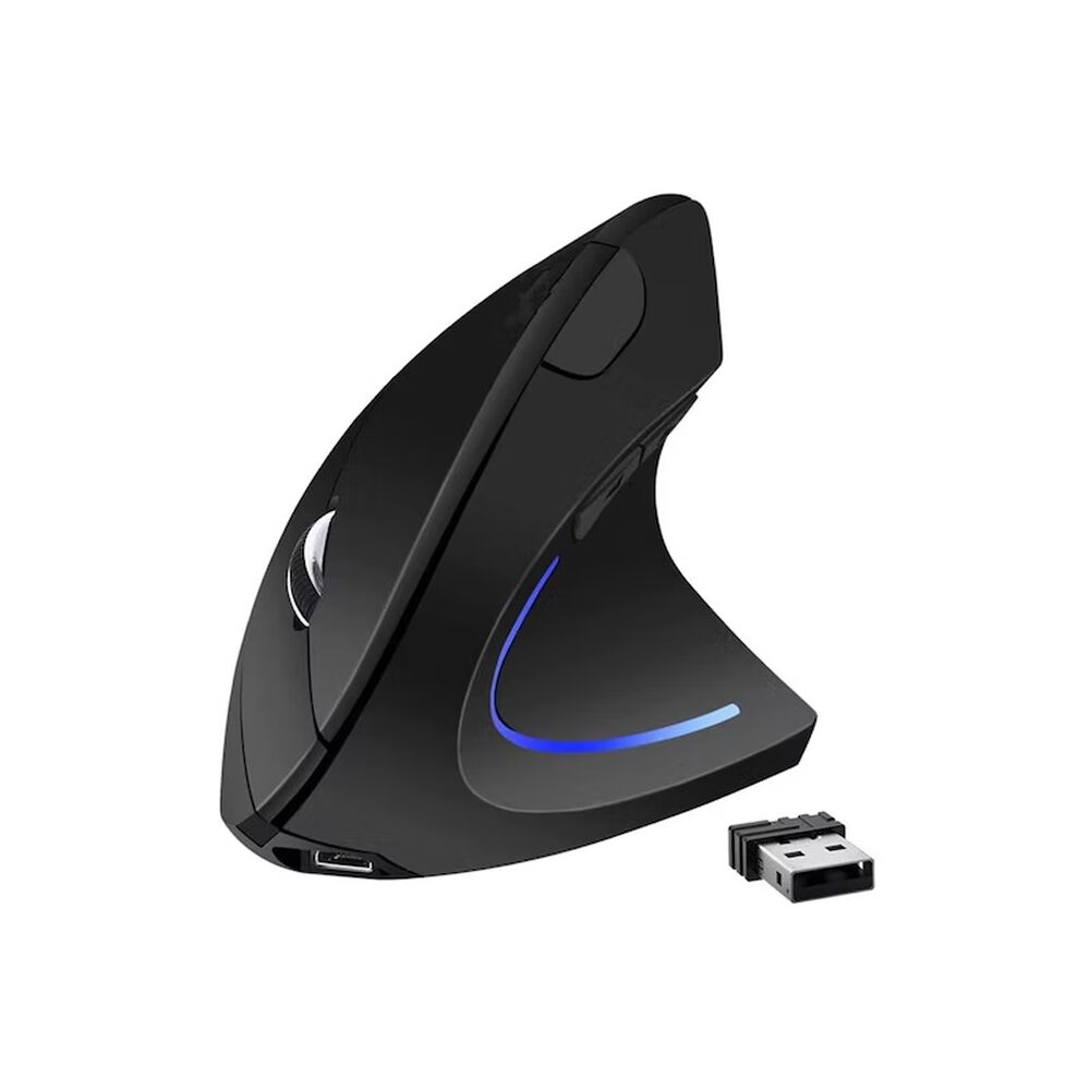 Mouse Vertical Inalámbrico Recargable Ergonomico image number 2.0