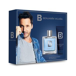 Set De Perfumería Hombre B Benjamín Vicuña / 100 Ml / Eau De Toilette + Gel After Shave 50 Ml