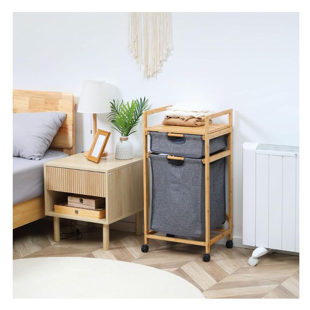 Carrito Organizador Lavanderia Multifuncional image number 5.0