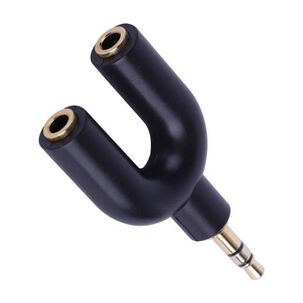 Adaptador Jack 3.5mm Con 2 Salidas Est&eacute;reo De 3.5mm Dbg186