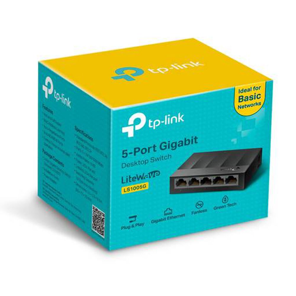 Switch De Escritorio De 5 Puertos Tp-link Ls1005g, 10/100/1000mbps image number 2.0