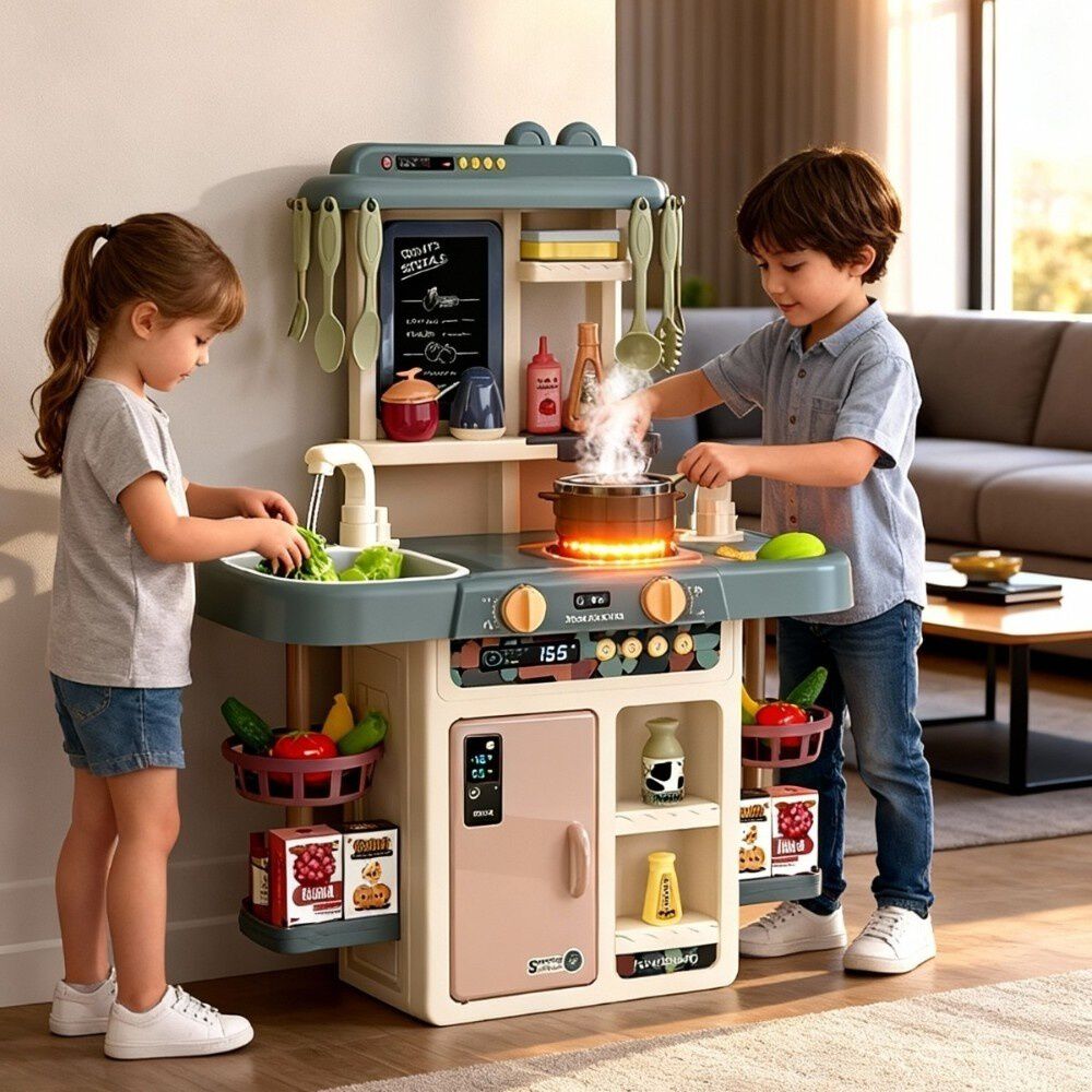 Set De Cocina De Juguete 42 Accesorios Estilo Moderno image number 9.0