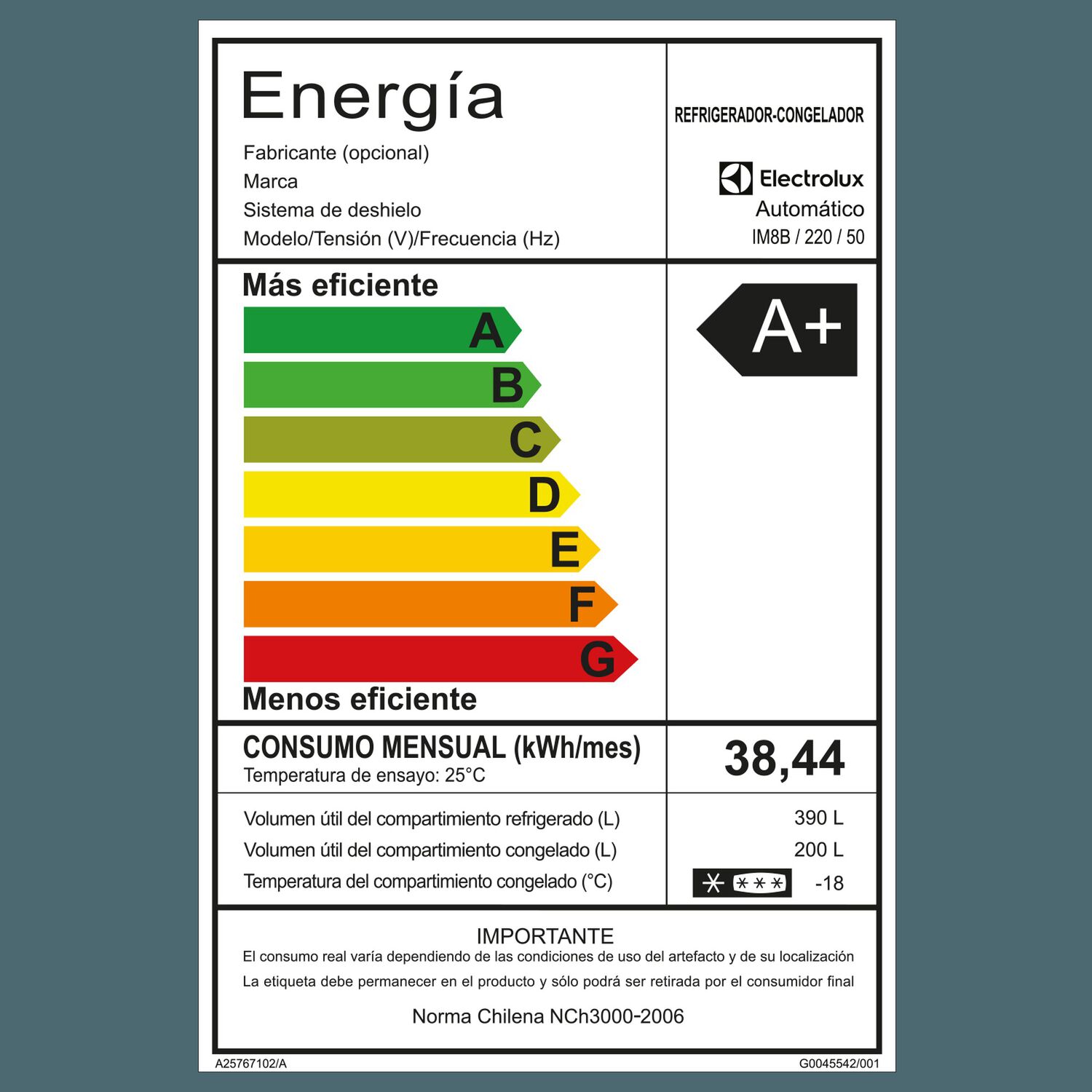 Refrigerador 590l No Frost 3 Puertas Inverter Autosense Im8b image number 13.0