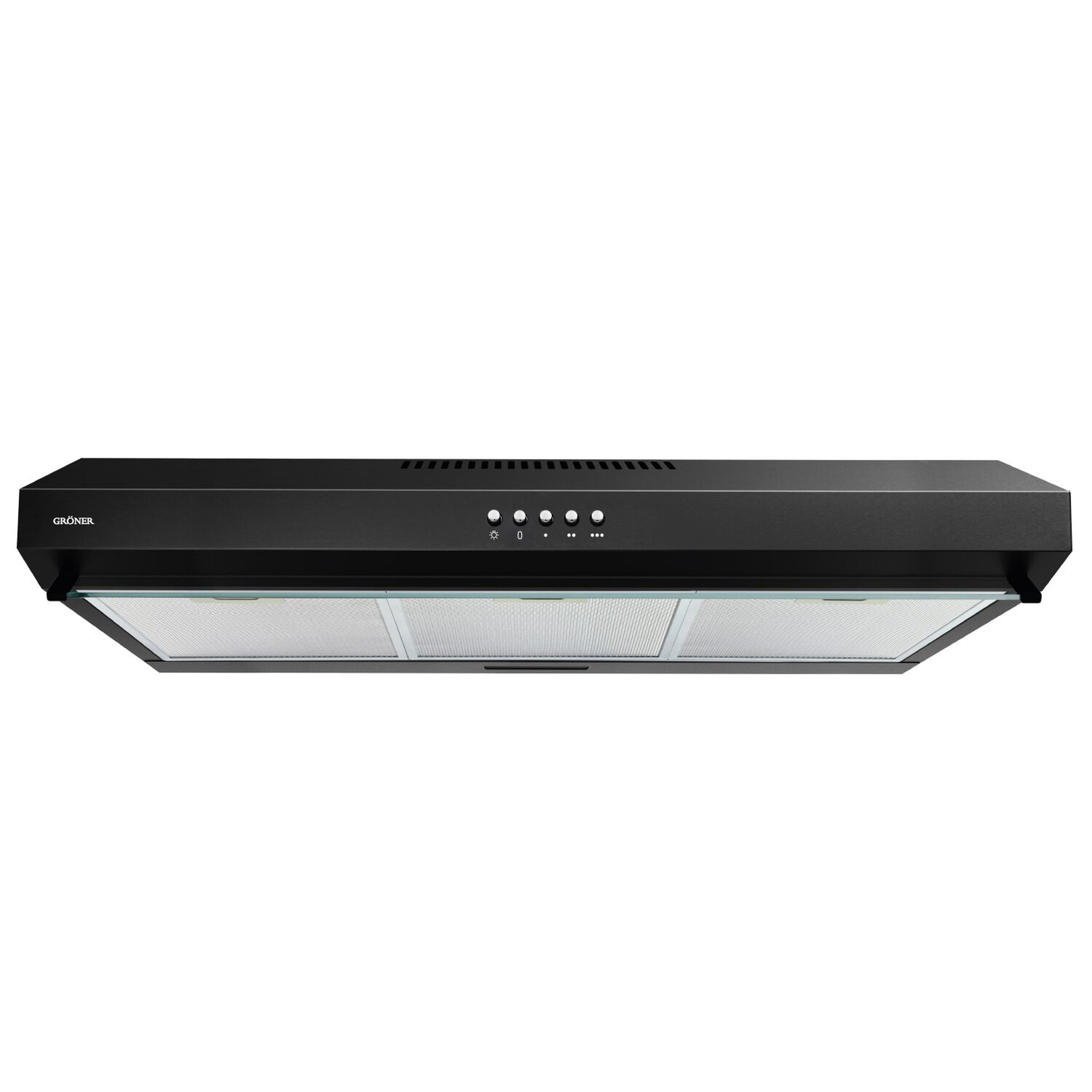 Campana De Cocina Gr&ouml;ner Black 90cm - 450 M3/h image number 1.0