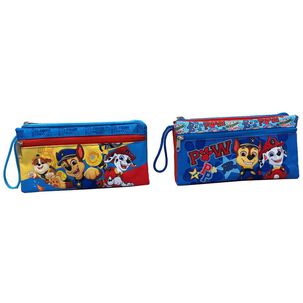 Estuche Doble Cierre Paw Patrol Boy 2 Dise&ntilde;os