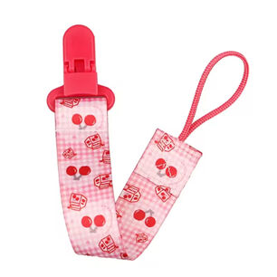 Porta Chupete De Cinta Clips De Tela Para Bebe Afirma Tete