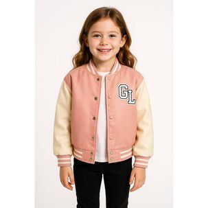 Chaqueta Boomber Varsity Para Ni&ntilde;os