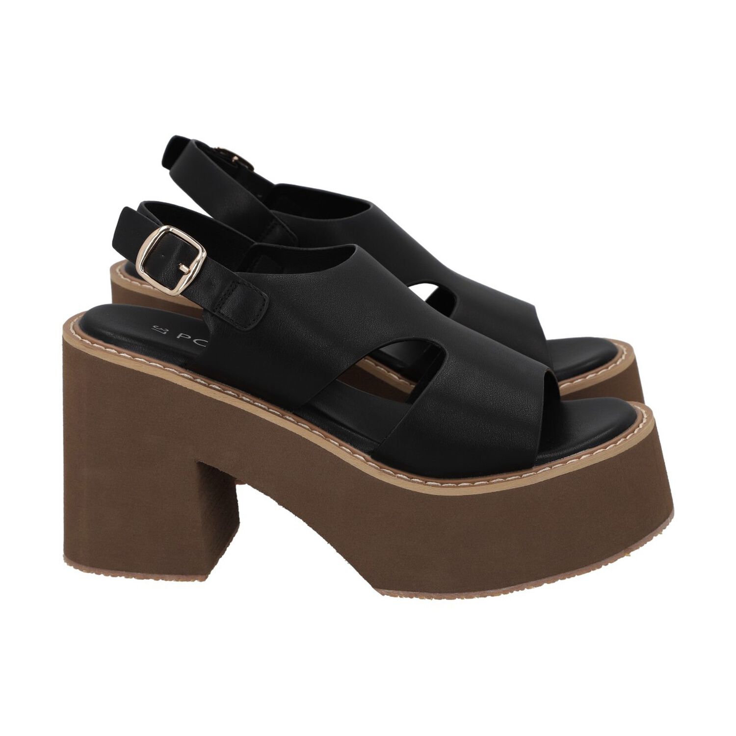 Sandalia Mujer Negro Coqui Police image number 2.0