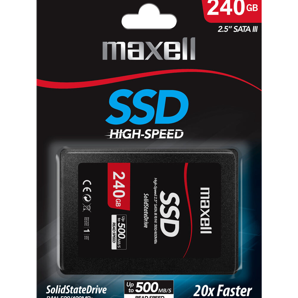 Disco Duro Solido Ssd Maxell Interno 240gb Sata Iii 2.5" image number 1.0