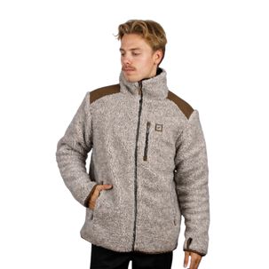 Chaqueta Chiporro Lodge Beige Melange Hombre Falcone