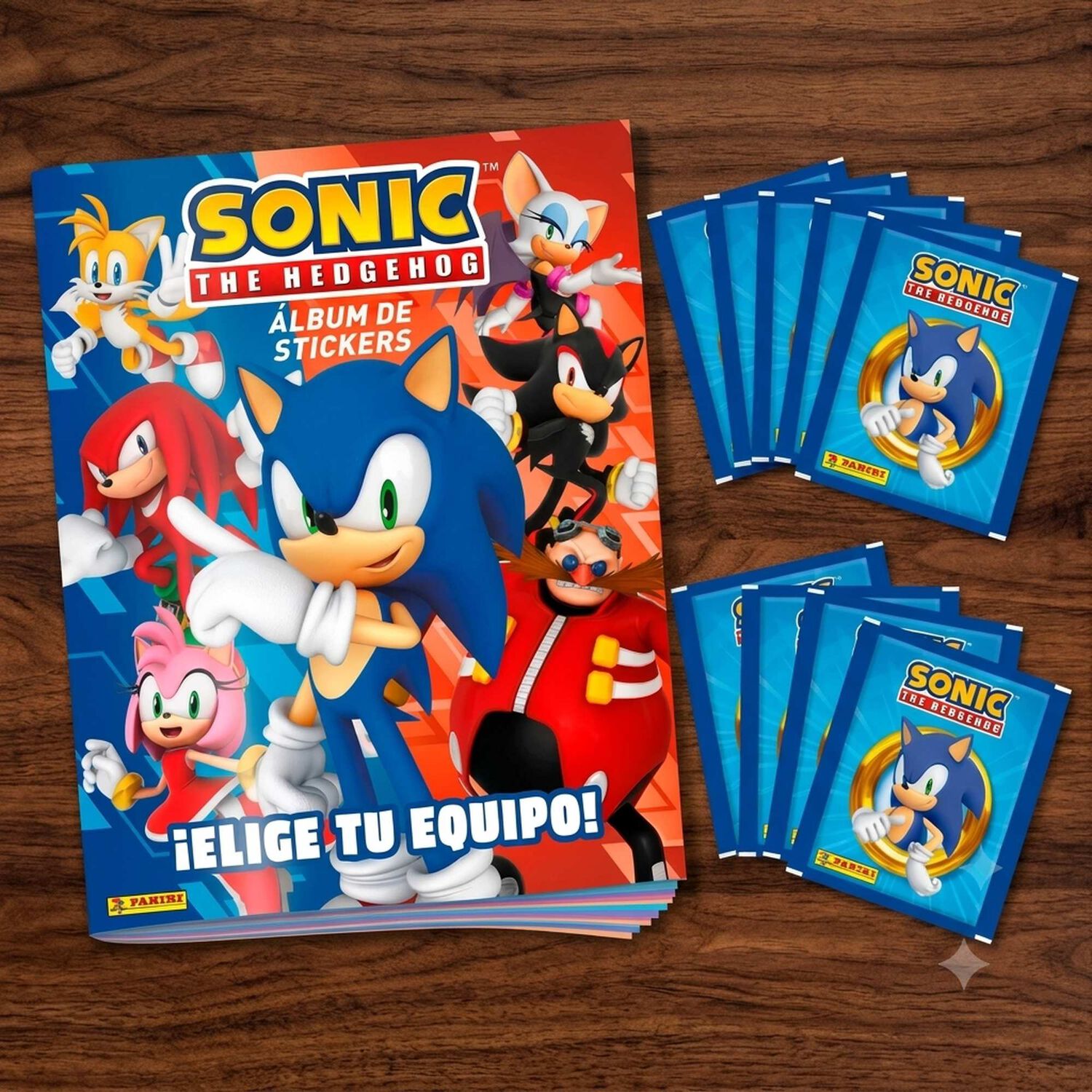 Album Panini Original Sonic The Hedgehog +10 Sobres image number 0.0