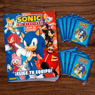 Album Panini Original Sonic The Hedgehog +10 Sobres