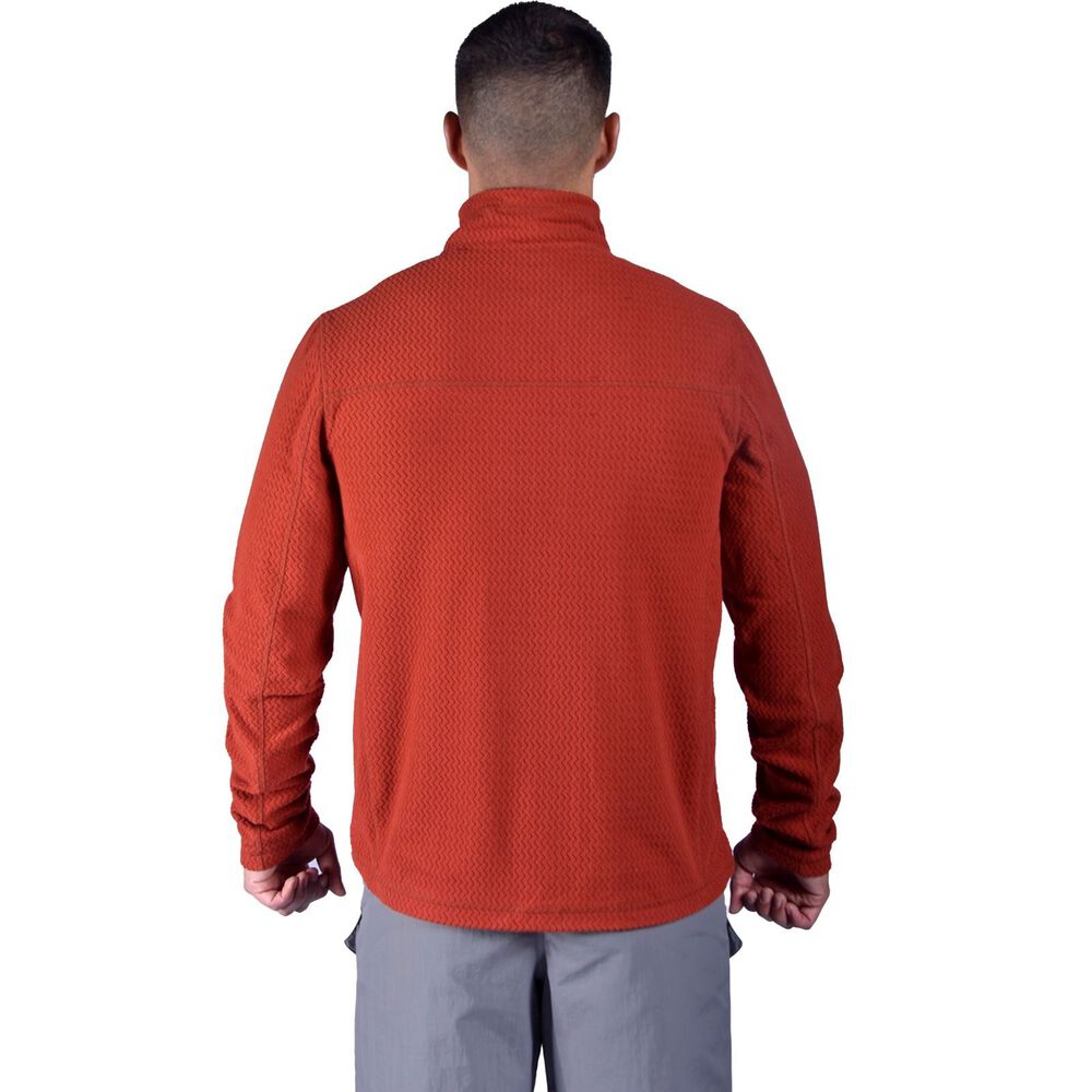 Polar Full Zipper Peak Performance Hombre Cress Rojo Oscuro image number 0.0