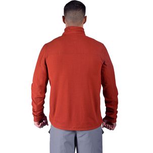 Polar Full Zipper Peak Performance Hombre Cress Rojo Oscuro