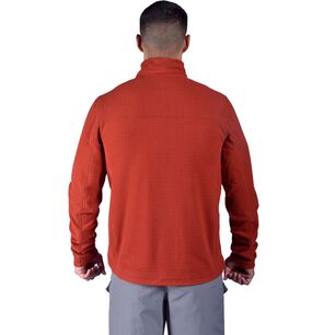 Polar Full Zipper Peak Performance Hombre Cress Rojo Oscuro