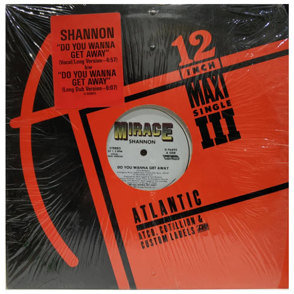 Shannon - Do You Wanna Get Away | 12" Maxi Single Usado image number 0.0