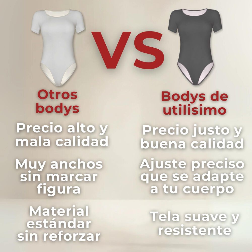 Pack 6 Bodys Ajustables Moldeador 100% Bamb&uacute; Cuello Redondo Manga Corta Mujer Colores Surtidos image number 4.0