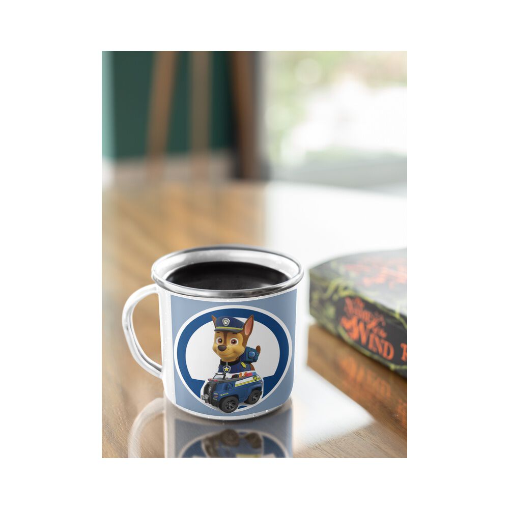 Taza Enlozada Lechera Chase Auto Policia Paw Patrol image number 1.0