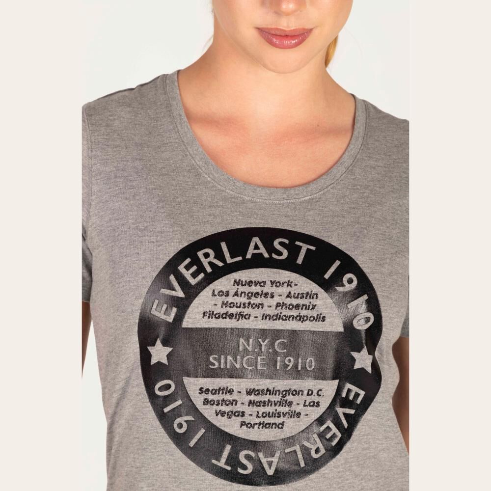 Polera Manga Corta Mujer Freetown Everlast image number 2.0