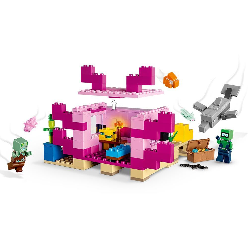 Lego Minecraft La Casa-ajolote - 21247 image number 2.0
