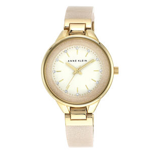Reloj Anne Klein Ak/1408crcr Crema Mujer
