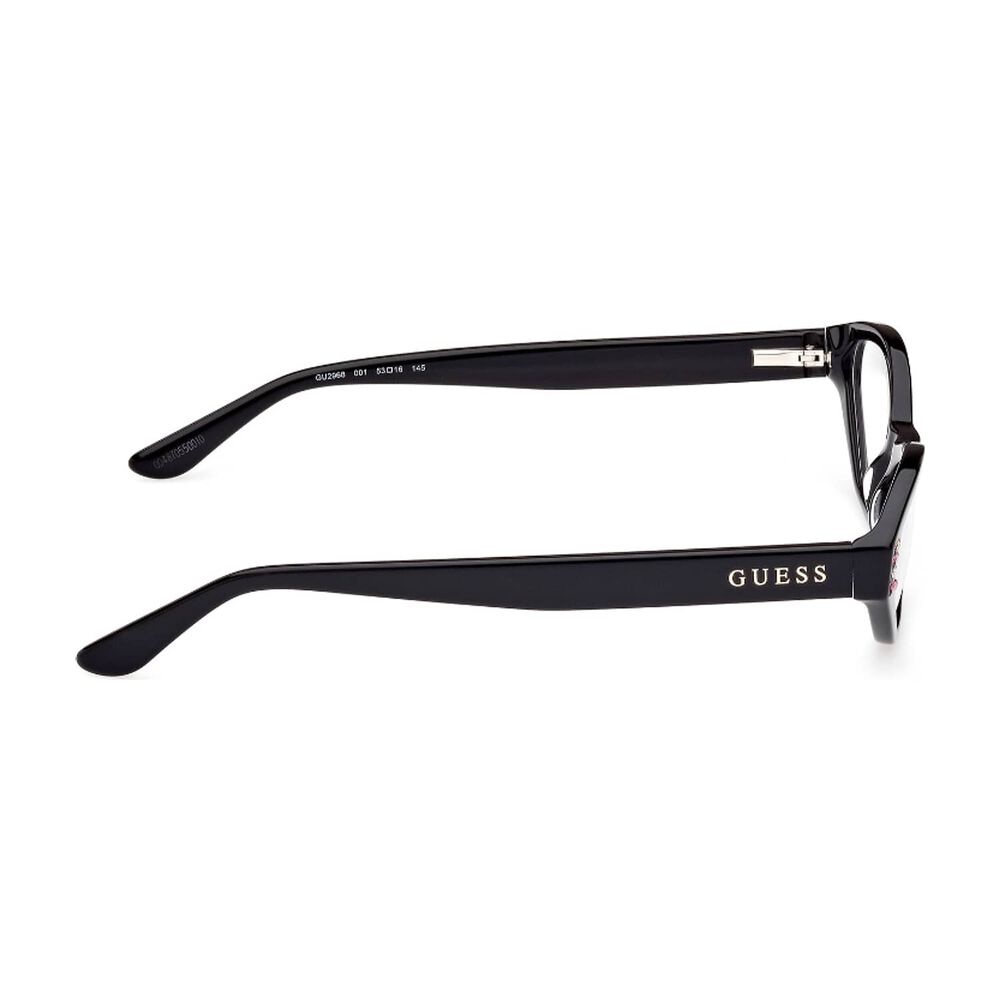Lentes &Oacute;pticos Shiny Black Guess image number 6.0