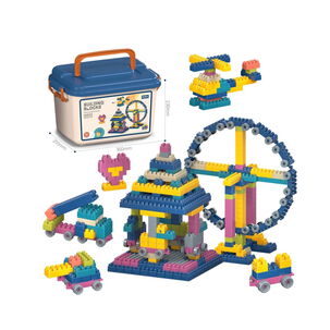 Set Bloques Lego Pastel Colors 520 Piezas Azul