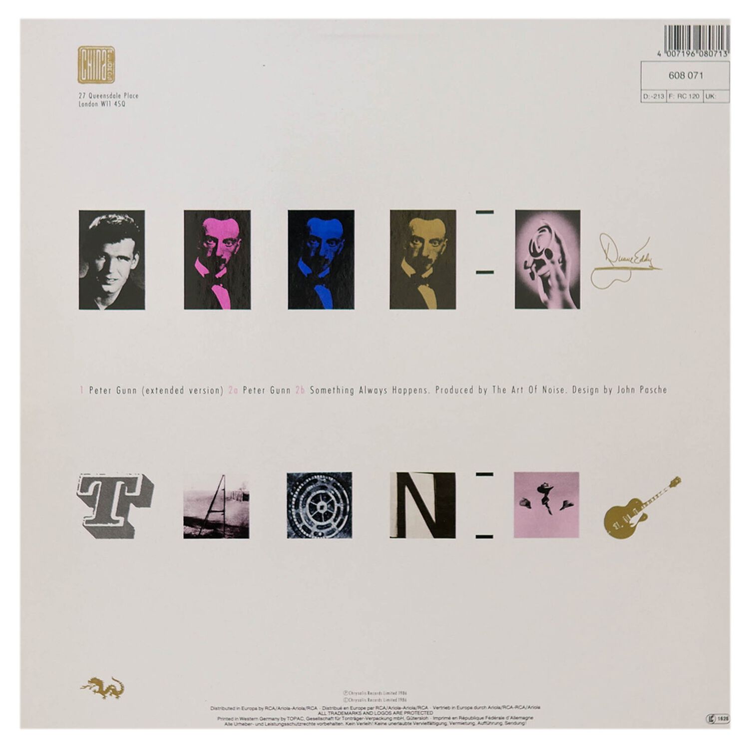 Art Of Noise - Peter Gunn | 12" Maxi Single Usado image number 1.0