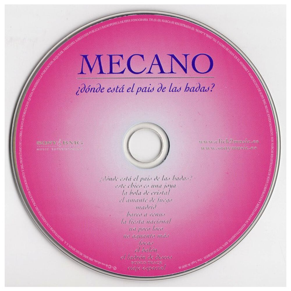 Mecano - Donde Esta El Pais De Las Hadas | Cd Abierto image number 2.0